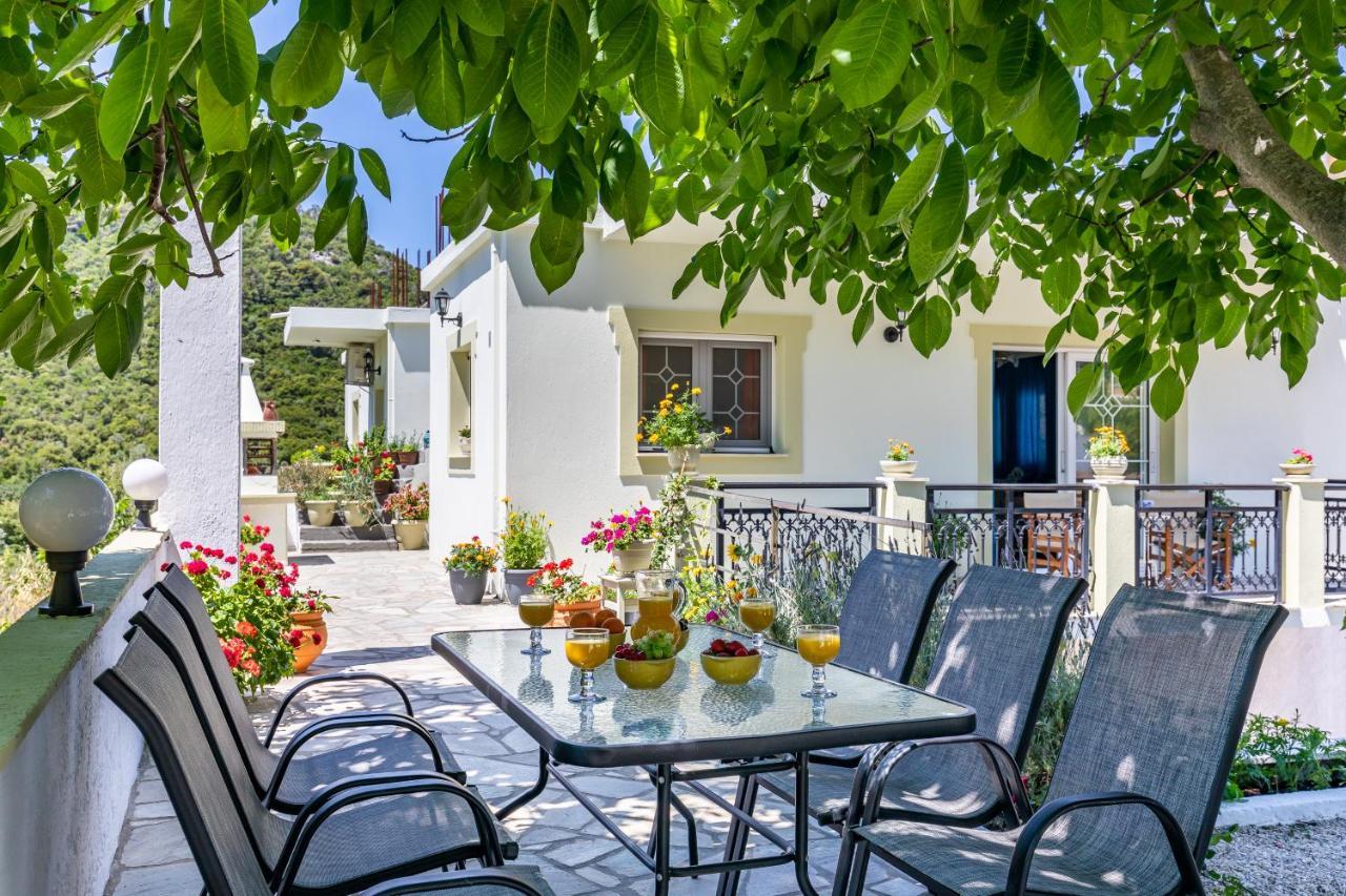 Casa Mia - 5 Min From Stafilos Beach Szkópelosz Kültér fotó